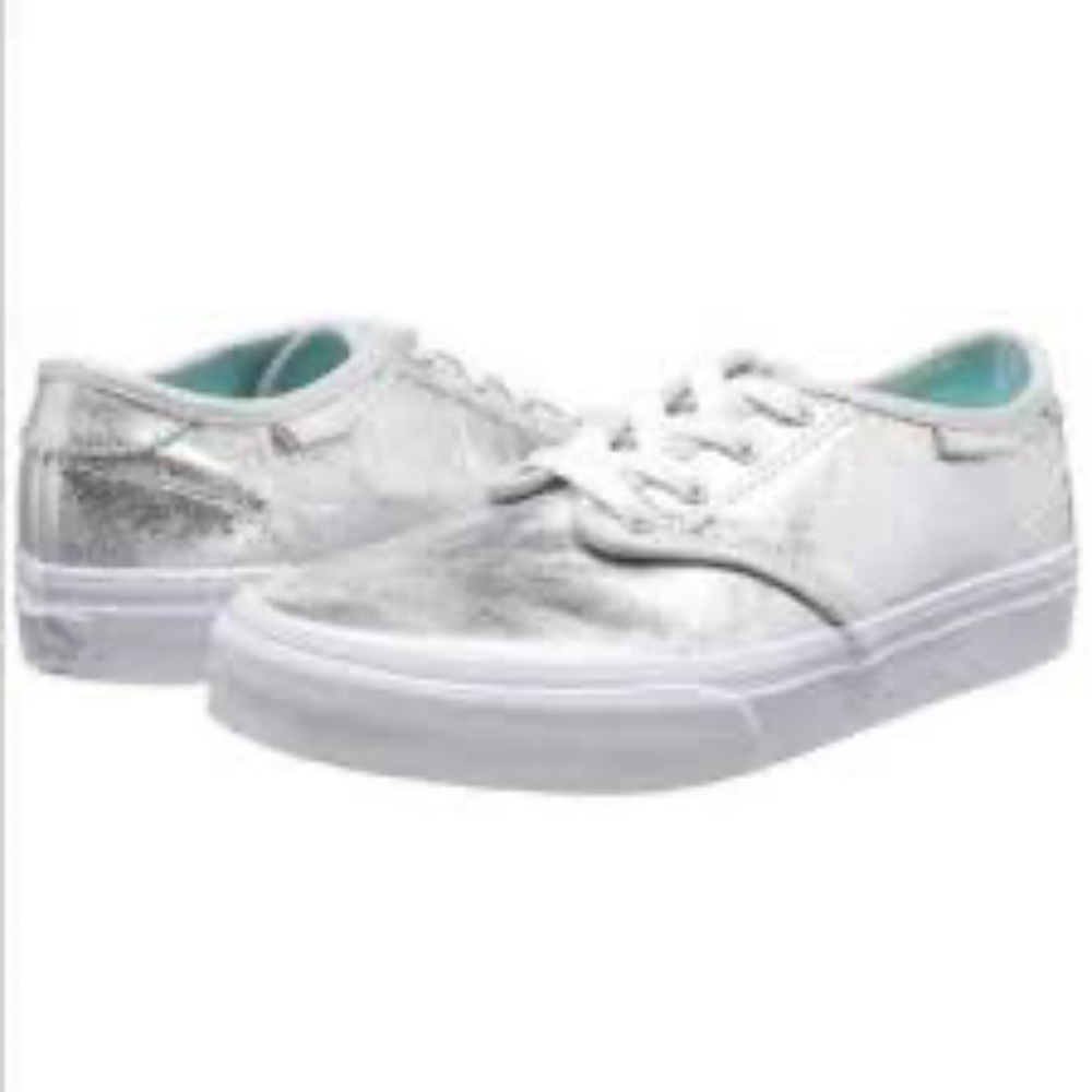 Silver Metallic Vans
